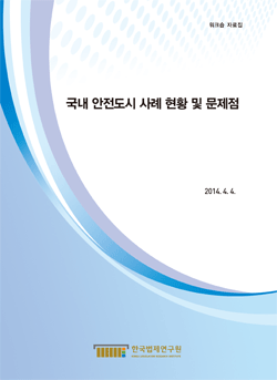 국내 안전도시 사례 현황 및 문제점