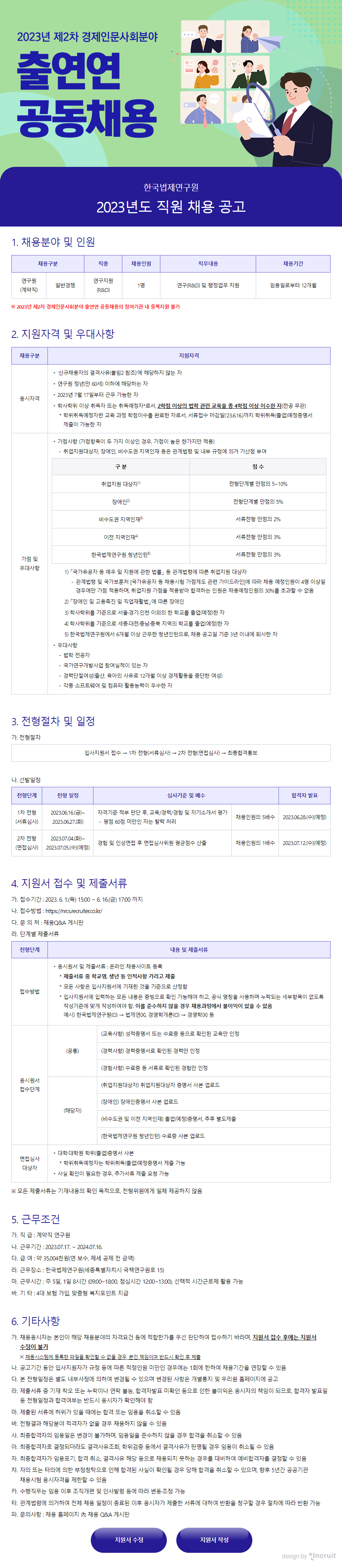 채용이미지 자세한 내용은 아래 게시글을 참고하세요. 이미지 클릭시 지원서 수정 및 작성페이지로 이동합니다.